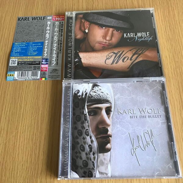 カール・ウルフ ナイトライフ + Bite the Bullet CD2枚セット Karl Wolf