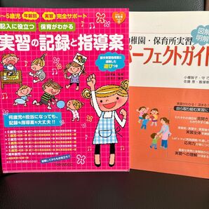 実習の記録と指導案 パーフェクトガイド2冊