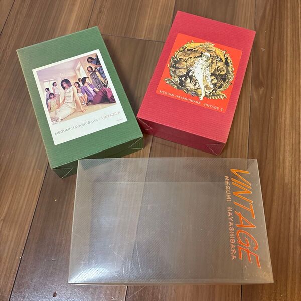 林原めぐみ VINTAGE A・S セット クリアケース付き ビデオ・CD BOX VHS 声優