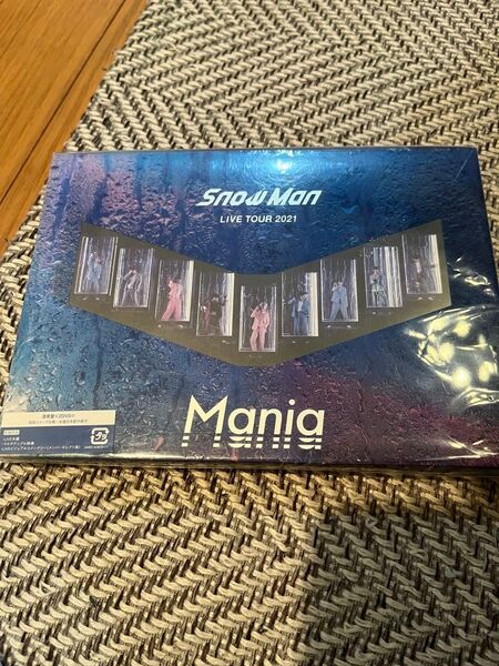 Snow Man LIVE TOUR 2021 Mania DVD 通常盤 初回スリーブ仕様 外ビニール付