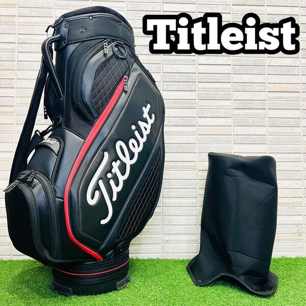 Titleist タイトリスト ツアー キャディバッグ ツアーモデル ツアーレプリカ ブラック ゴルフバッグ ゴルフ
