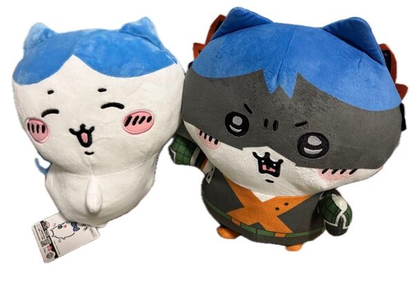 ちいかわマーケット限定(ちいかわ)・プライズハチワレぬいぐるみとクッションまとめ売り