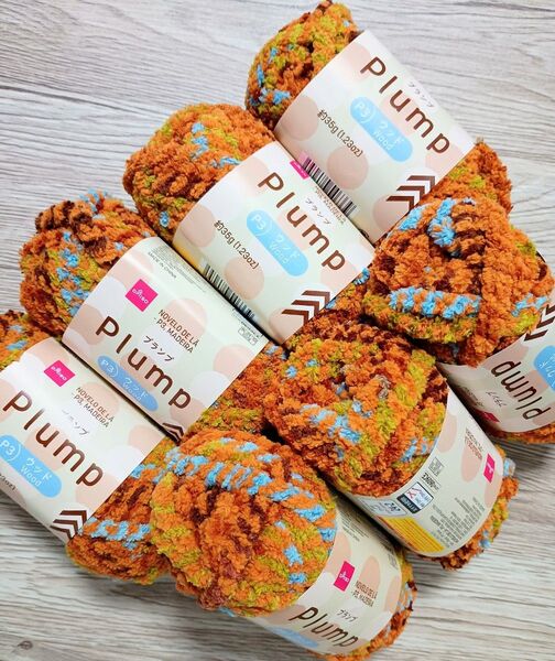ダイソー 毛糸 Plump プランプ ウッド 7玉 あみぐるみ