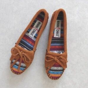 43%OFF MINNETONKA ミネトンカキルティー スエード モカシン Arizona