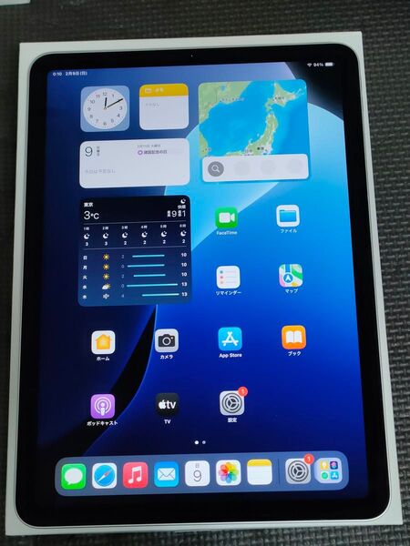 iPad Air 第4世代 Wi-Fi 64GB シルバー MYFN2J/A A2316 動作確認済