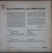 ELLA FITZGERALD AT THE OPERA HOUSE_画像2