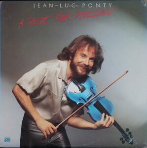 [US盤] JEAN-LUC PONTY :A TASTE FOR PASSION