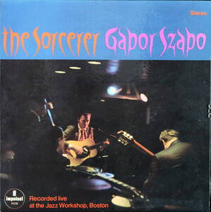 [US.盤] GABOR SZABO :Recorded live at the Jazz Workshop, Boston