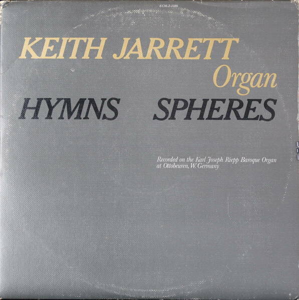 [US.盤] KEITH JARRETT -Organ :HYMNS SPHERES /2枚組