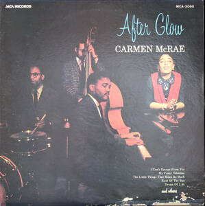 CARMEN McRAE :After Glow