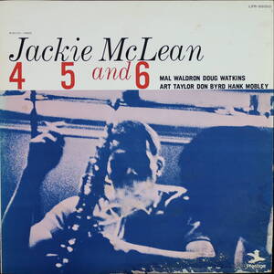 JACKIE McLEAN :4,5,AND 6 QUARTET/QUINTET/SEXTET