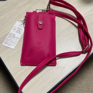 D.KELLY スマホホルダー チェリーピンク 新品未使用