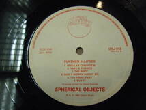 LP　稀少　入手難　spherical objects　輸入盤　　ニュー・ウェイヴ　ポスト・パンク_画像6