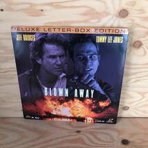 ◎3FJJA-200206　レア［BLOWN　AWAY］LD　レーザーディスク　JEFF BRIDGES　 TOMMY LEE JONES_画像1