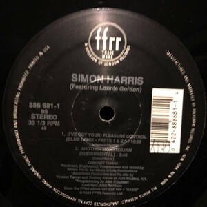 Simon Harris / Another Monster Jam , (I've Got Your) Pleasure Control