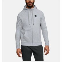 ☆UNDER ARMOUR アンダーアーマー スウェット ジップアップ パーカー/メンズ/S/グレー☆新品 _画像1