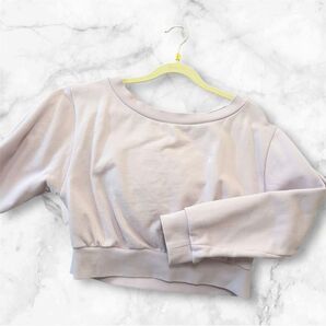 flight mode cropped Pullover