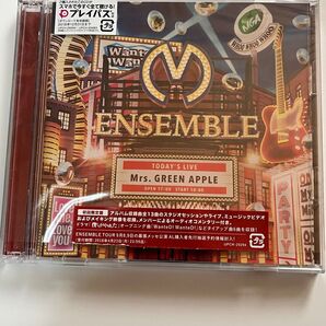 ENSEMBLE (初回盤) (DVD付) Mrs.GREEN APPLE
