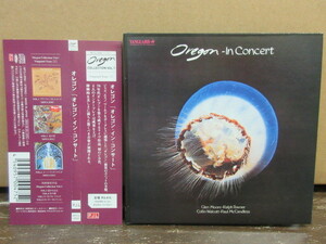 鯛1◆CD/紙ジャケ◆◆OREGON（オレゴン）「イン・コンサート（w/OBI）」