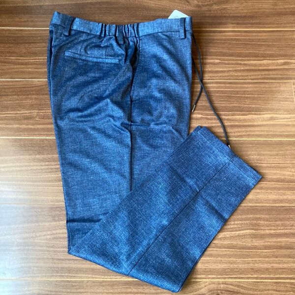 新品未使用 AOKI アオキ パジャマスーツ 紺 ネイビー パンツのみ L