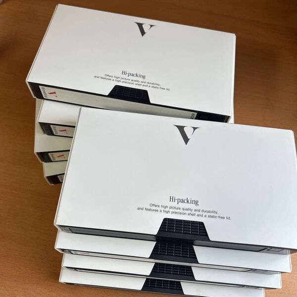 中古 VHS ビデオテープ 録画済み SONY 8本