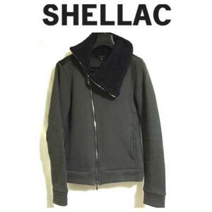  genuine article shellac Epo let leather deformation sweat boa blouson jacket 