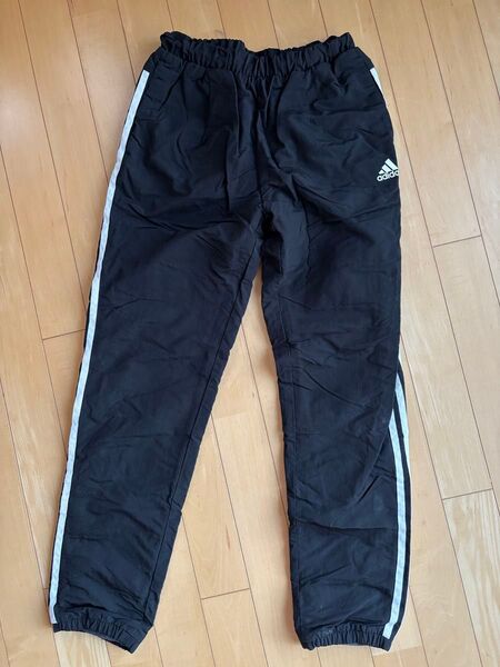 adidas(アディダス)シャカシャカパンツ 細身 黒 160
