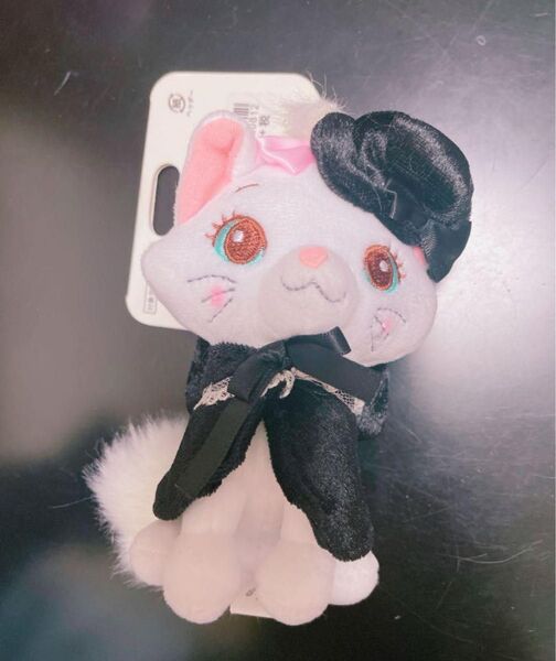 マリーちゃん ぬいぐるみ キーホルダー ゴスロリ ゴシックロリータ風 キーチェーン ディズニーストア
