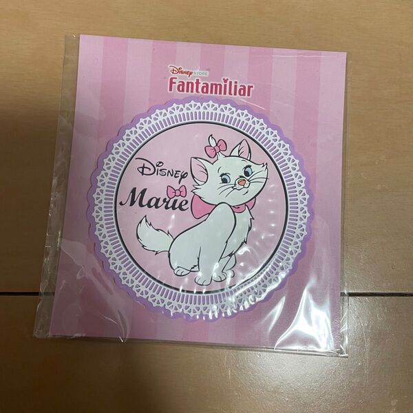 ファンタミリア マリーちゃん コースター 非売品 ディズニーストア おしゃれキャット