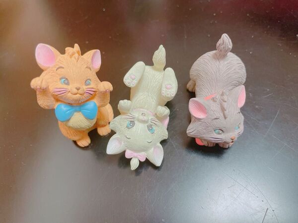 おしゃれキャット フィギュア リングホルダー マリーちゃん ベルリオーズ トゥルーズ 3種セット