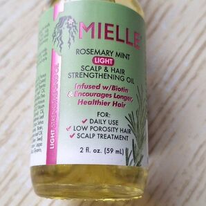 Mielle Rosemary mint hair oil light
