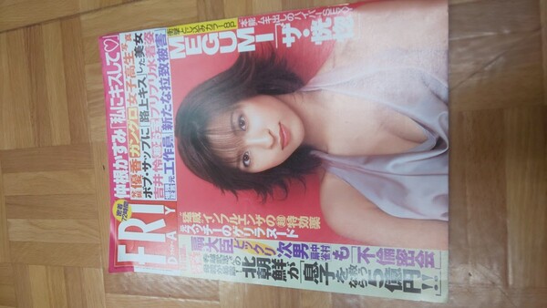FRYDAY 2003年 北朝鮮 仲根かすみ MEGUMI 優香 吉井怜