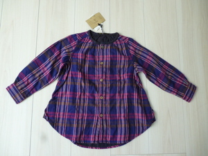 [ new goods ]fithfis. blouse check *100cm*