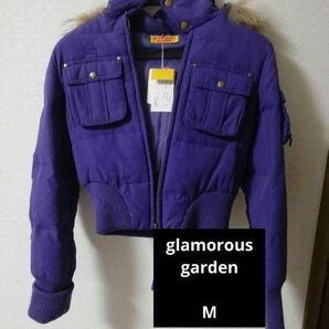 glamorous garden ショート丈ダウンジャケット