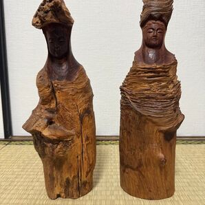 仏教美術 木彫 仏像 置物 アンティーク