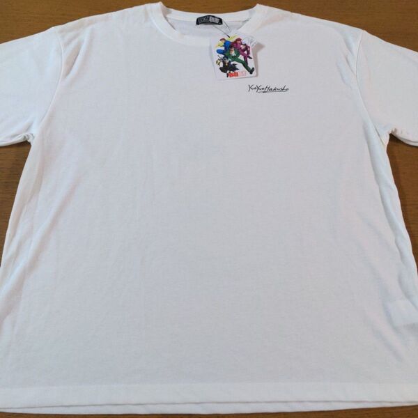 W☆新品☆幽遊白書☆半袖Tシャツ☆白色☆4L☆男性用☆No.2083