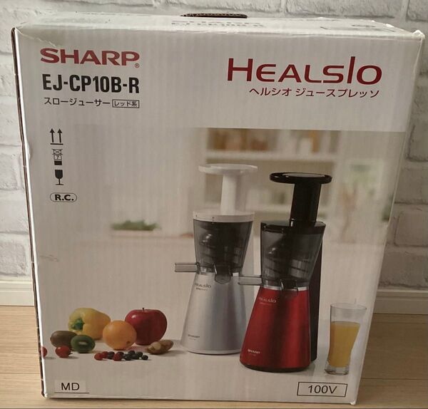 SHARP スロージューサー EJ~CP10B 共箱 美品