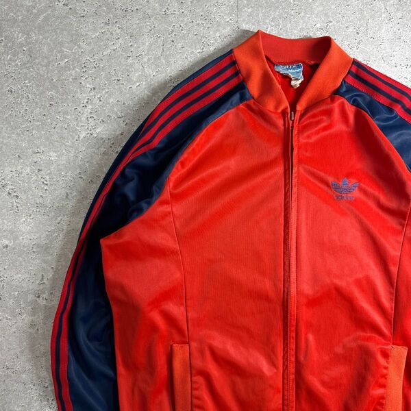 【希少】adidas 80sトラックジャケット ATP フランス製 レッド