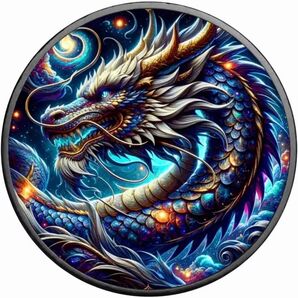 【世界限定250枚】イーグル銀貨 アイスドラゴン 1オンス 2024