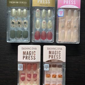【5個セット】DASHING DIVA ダッシングディバ マジックプレス ハンド 手 プレミアムチップ