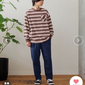 コットンツイル シェフパンツ ネイビー