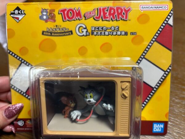 トムとジェリー G賞 はこにわーるど ネズミ取り必勝法 一番くじ おまけ付き