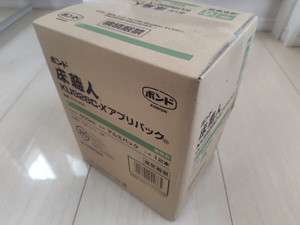 12個 床職人 アプリパック コニシ 円錐ノズル付 KU928C-X 根太ボンド