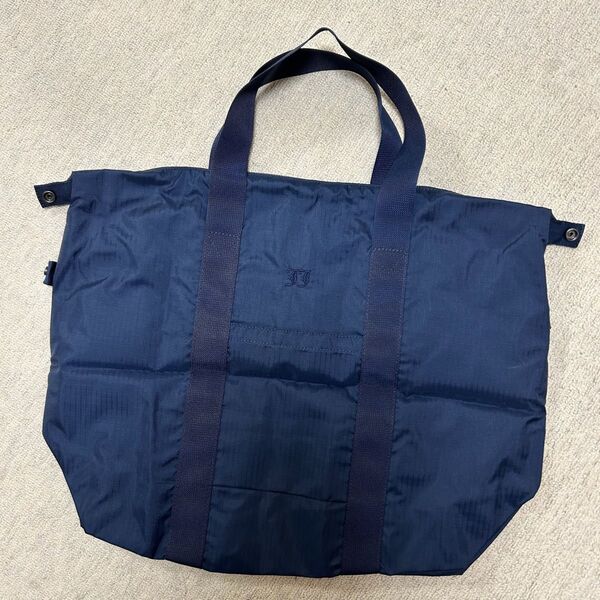 美品 都内私立中高一貫女子校 ロゴ入り学校指定サブバッグ セーラー服 中学高校女子校 JKJC 学生服 コスプレ スクールバッグ鞄