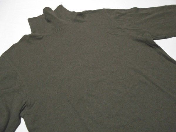 L.L.Bean タートルネック ロンT L.L.ビーン 綿100% GREEN