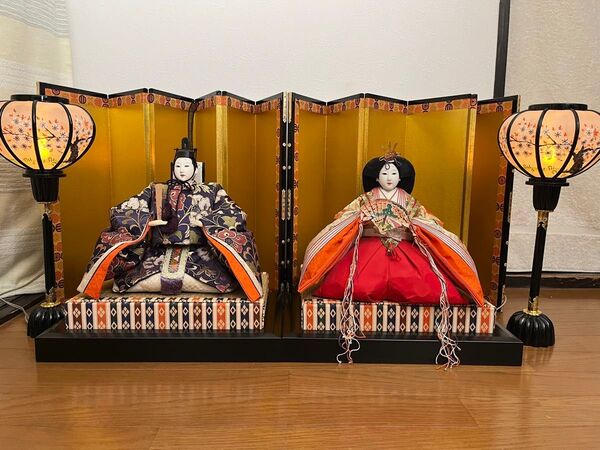 雛人形 ひな人形 お雛様 親王飾り 女雛 男雛
