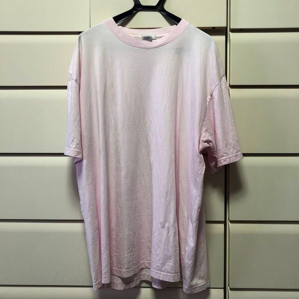 メンズTシャツピンク XXXLサイズ(小さい穴2つあり)