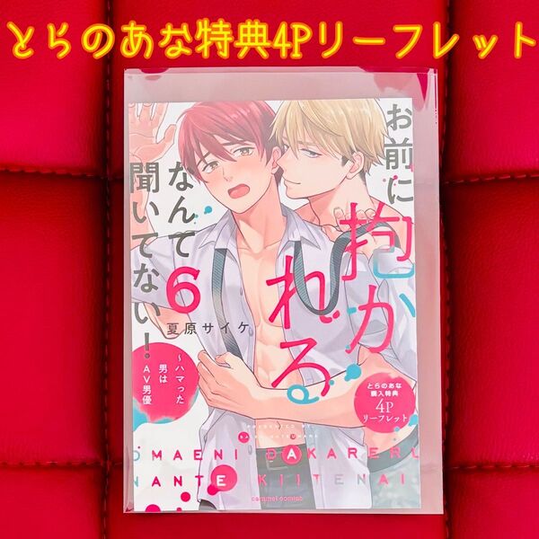 【特典のみ】お前に抱かれるなんて聞いてない 6 とらのあな特典4Pリーフレット