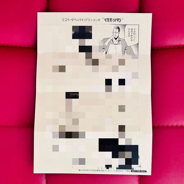 【鬼嶋兵伍】ミスターダブルバインド 全プレペーパー(麗人2024年11月号)