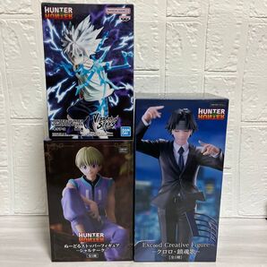 HUNTER x HUNTER キルア クロロ シャルナーク フィギュア セット